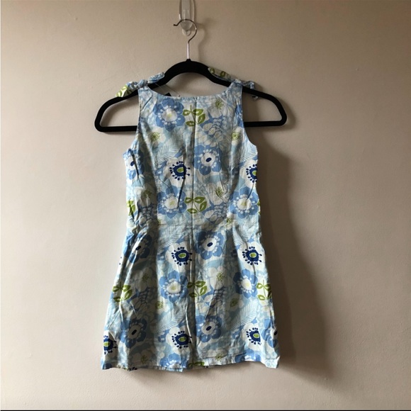 Gap Kids Printed Blue Dress - Picture 4 of 4